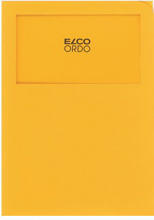 ELCO Organisationsmappe Ordo A4 29469.42 unliniert, goldgelb 100 Stück
