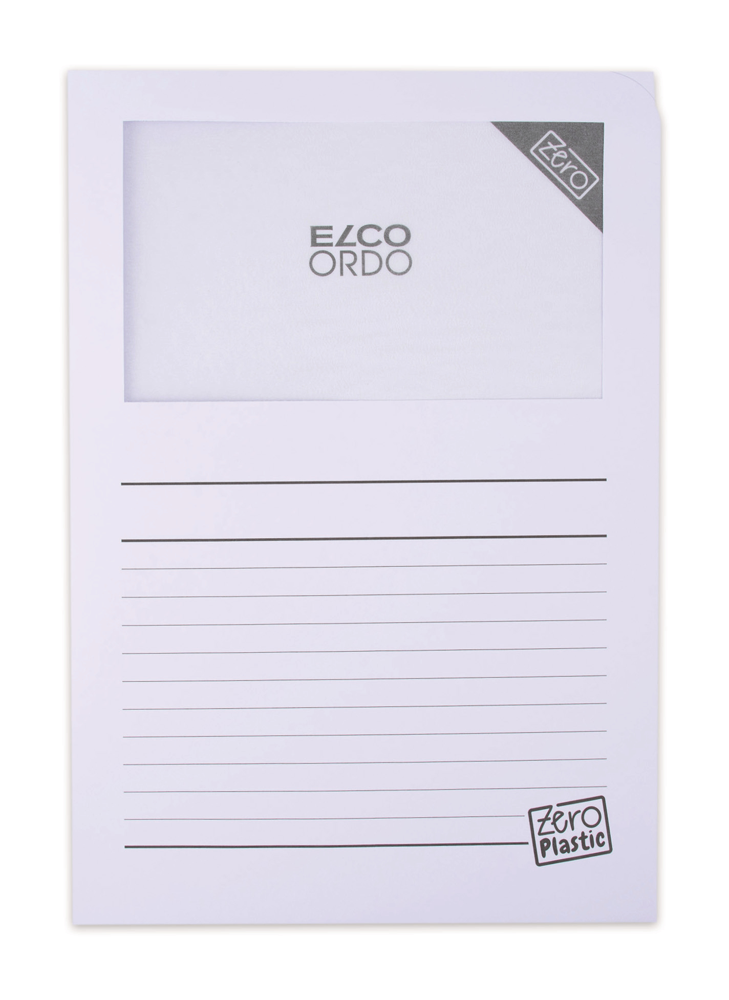 ELCO Dossiers d'organ. Ordo Zero A4 29479.10 blanc, 120g 100 pcs.