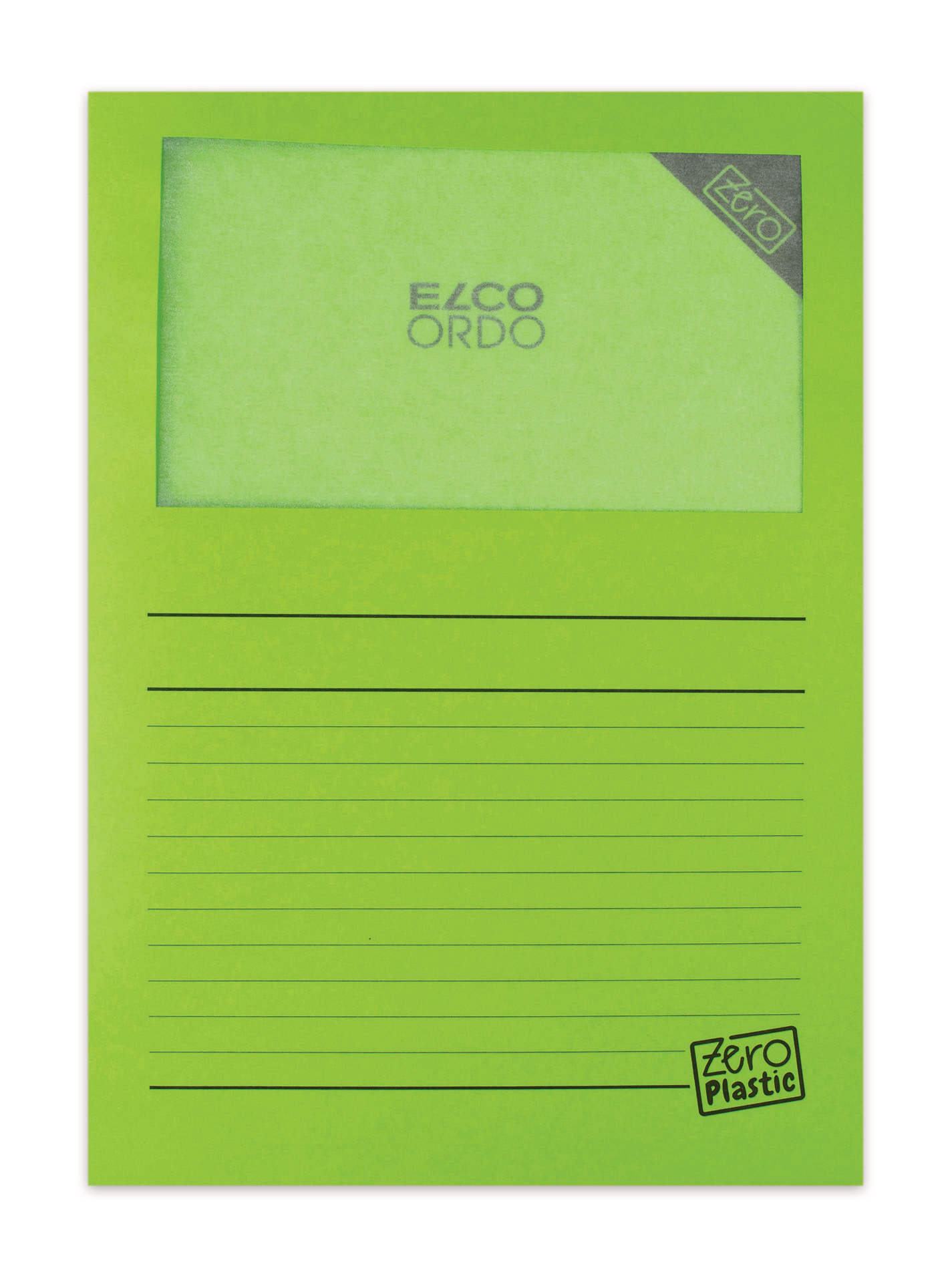 ELCO Dossiers d'organ. Ordo Zero A4 29479.62 vert, 120g 100 pcs.