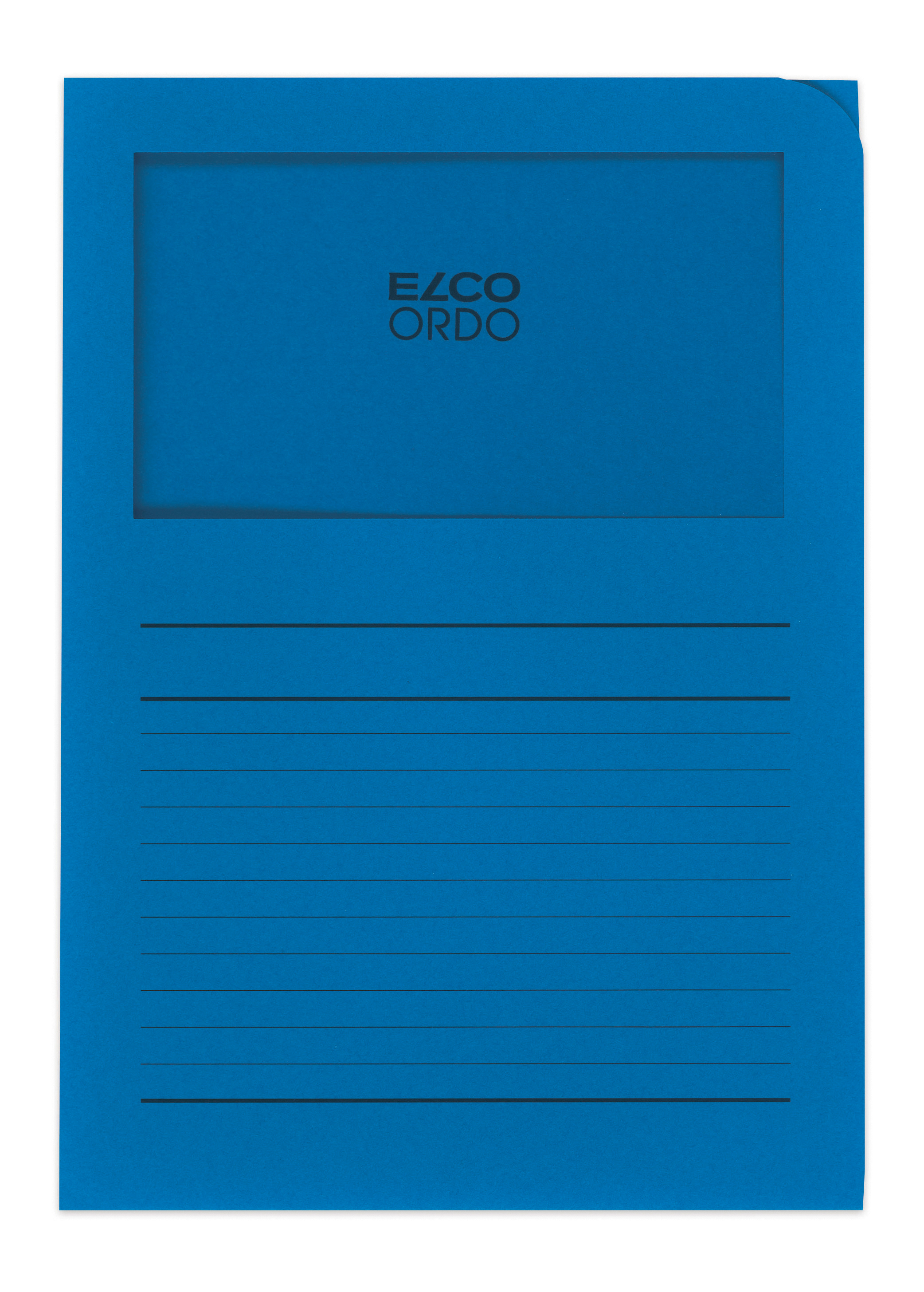 ELCO Dossier d'organ. Ordo A4 29489.33 classico, bleu roy. 100 pièces