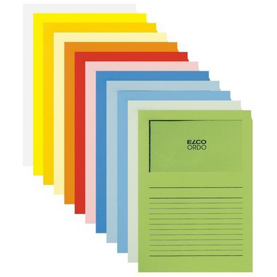 ELCO Dossier d'organ. Ordo A4 29489.62 classico, vert 100 pièces