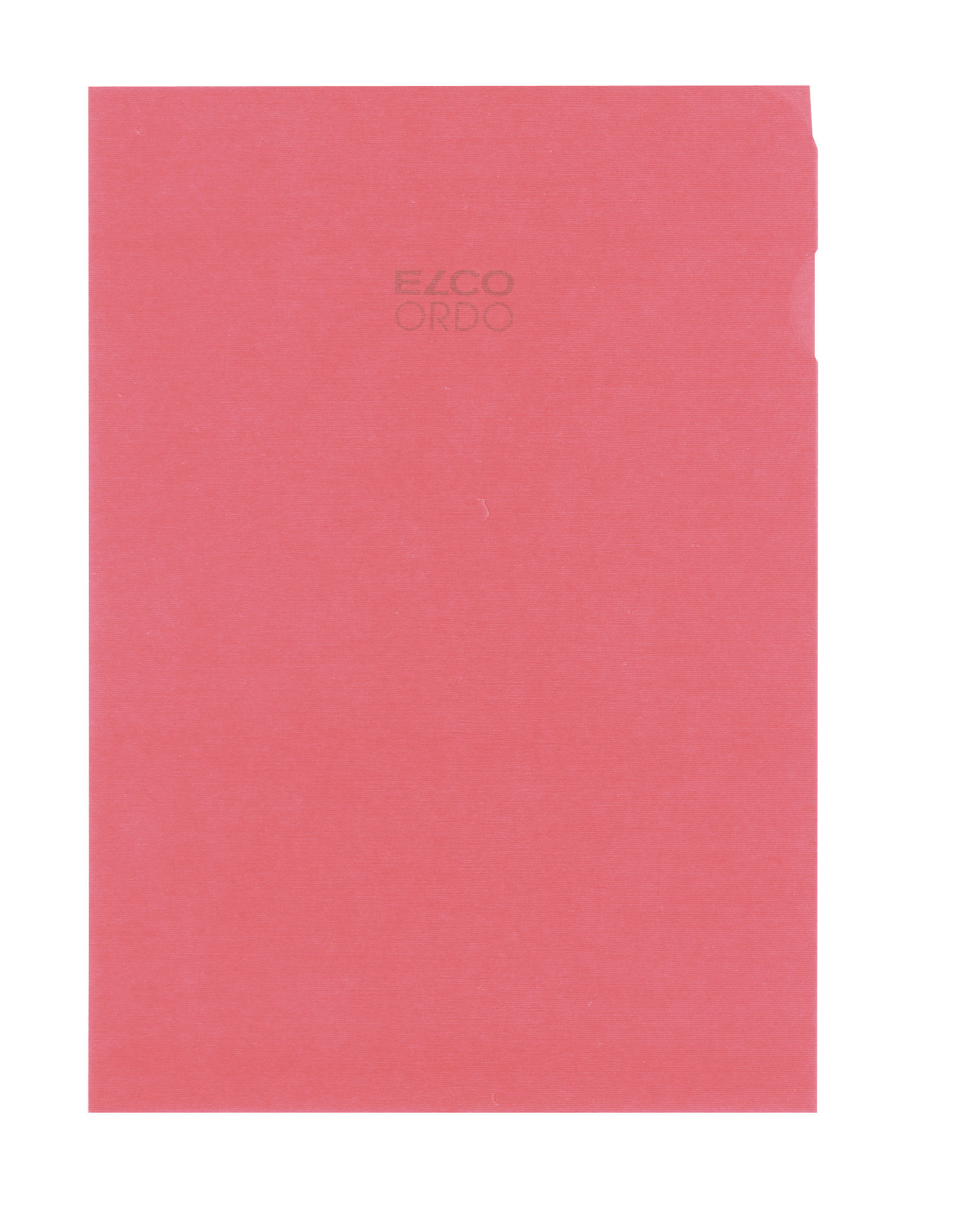 ELCO Dossier Ordo A4 29490.94 transparent, rouge 100 pièces