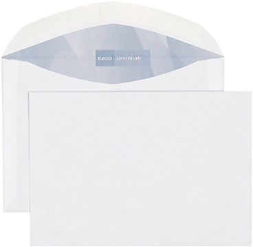 ELCO Enveloppe Premium s/fenêtre C6 30185 80g, blanc 500 pcs.