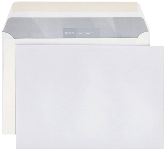 ELCO Enveloppe Premium s/fenêtre E6 30290 100g, blanc 500 pcs. 100g, blanc 500 pcs.