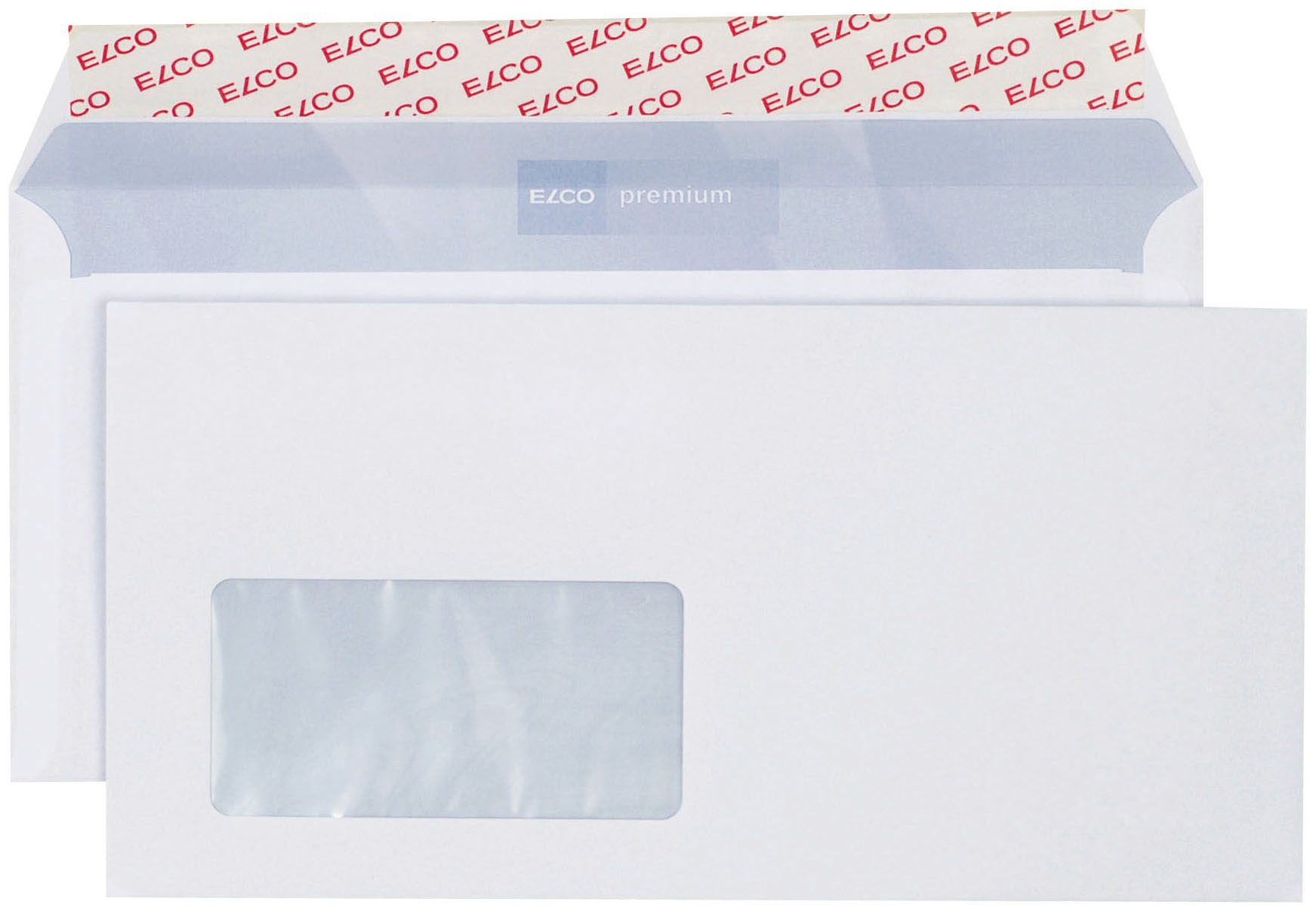ELCO Enveloppe Premium a/fenê. C5/6 30779 100g, blanc 500 pcs.
