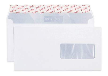 ELCO Enveloppe Premium a/fenê. C5/6 30798 100g, blanc 500 pcs.