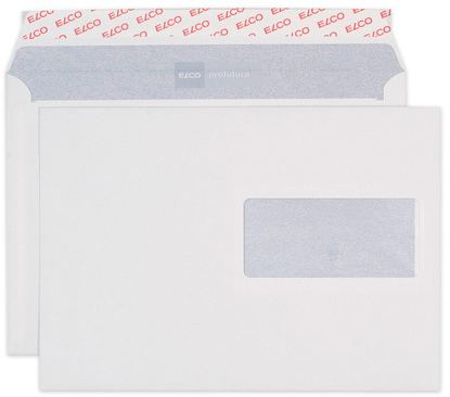 ELCO Enveloppe Profutura fen.dr C5 32875 100g, blanc, colle 500 pcs.