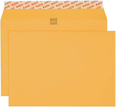 ELCO Enveloppe Optifix s/fenêtre B5 32973 120g, jaune 500 pcs.