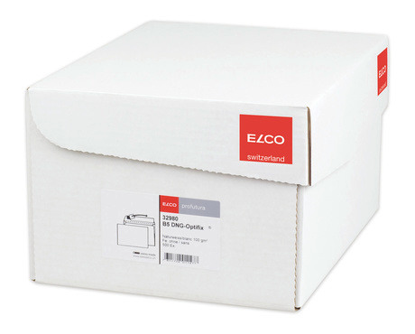 ELCO Enveloppe Profutura s/fenê. B5 32980 100g, blanc 500 pcs.