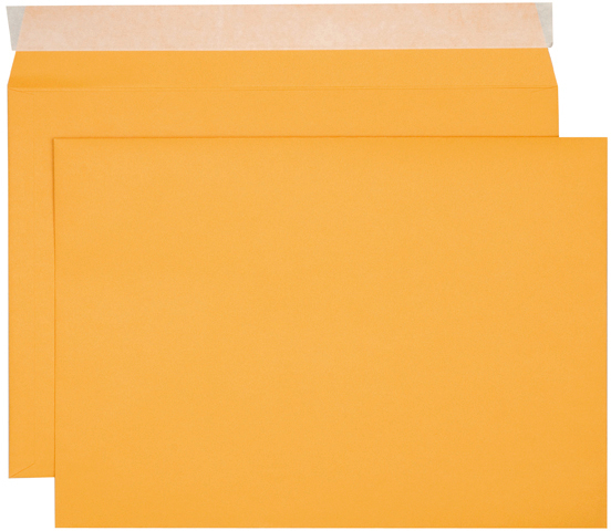 ELCO Enveloppe Optifix s/fenêtre C3 35973 140g, jaune 140g, jaune