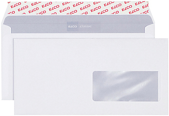 ELCO Enveloppe Classic a/fenê. C5/6 37796 100g, blanc 500 pcs.
