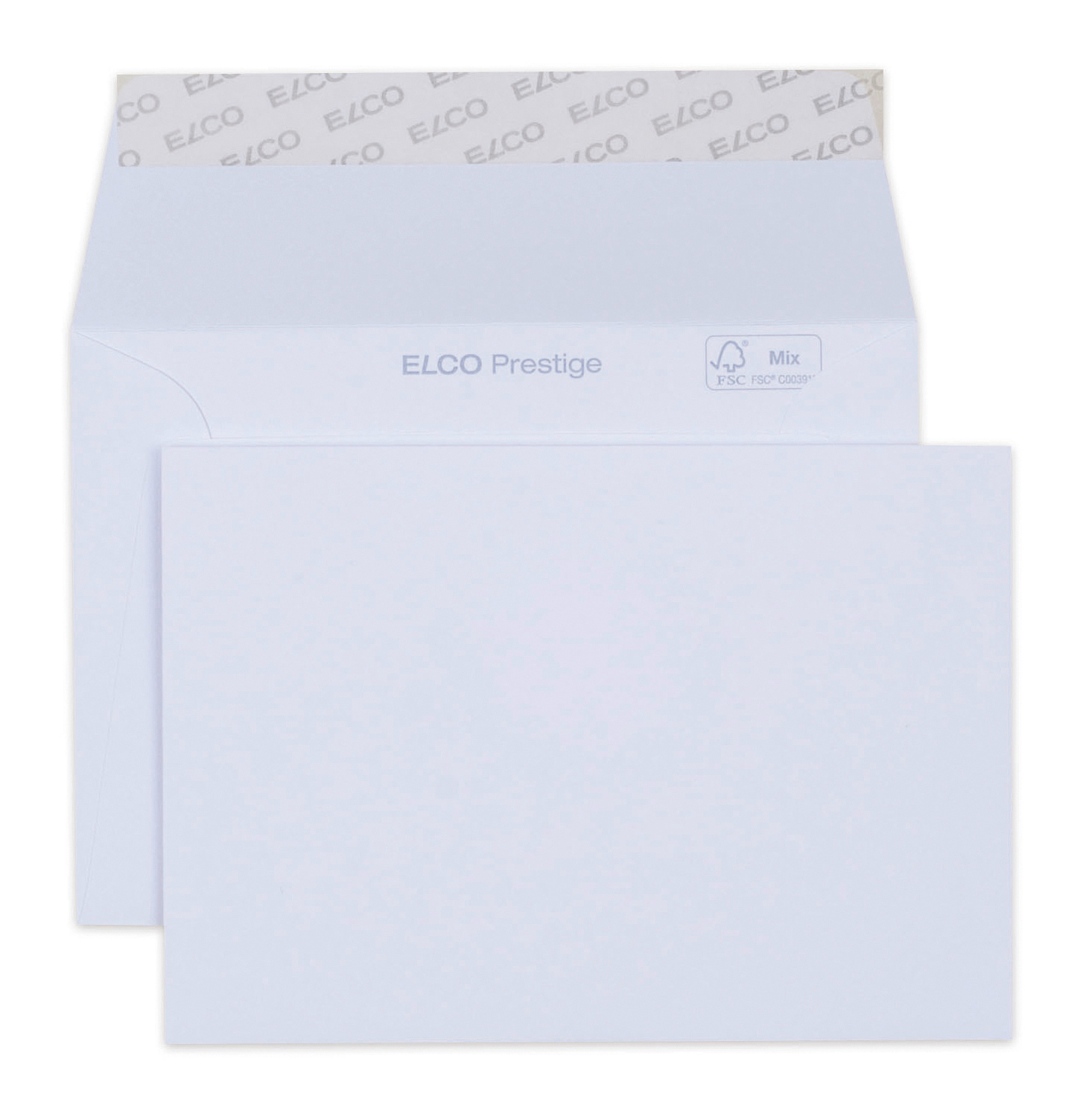 ELCO Enveloppe Prestige C6 42686 120g,blanc,s/fênetre 250 pcs. 120g,blanc,s/fênetre 250 pcs.