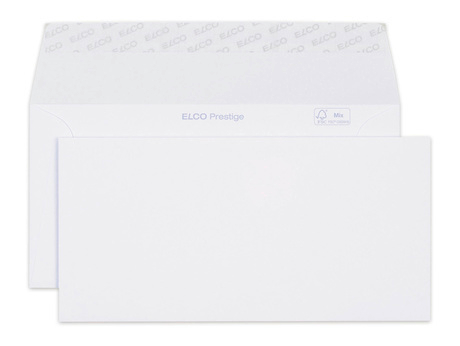 ELCO Enveloppe Prestige C5/6 42786 120g,blanc,s/fênetre 250 pcs. 120g,blanc,s/fênetre 250 pcs.