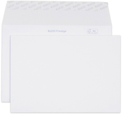 ELCO Enveloppe Prestige C5 42886 120g, blanc,s/fênetre 250 pcs.