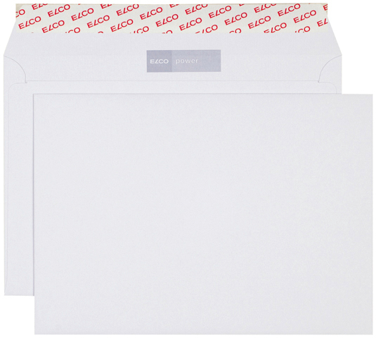 ELCO Enveloppe Power s/fenêtre C5 50202 125g, blanc 500 pcs. 125g, blanc 500 pcs.