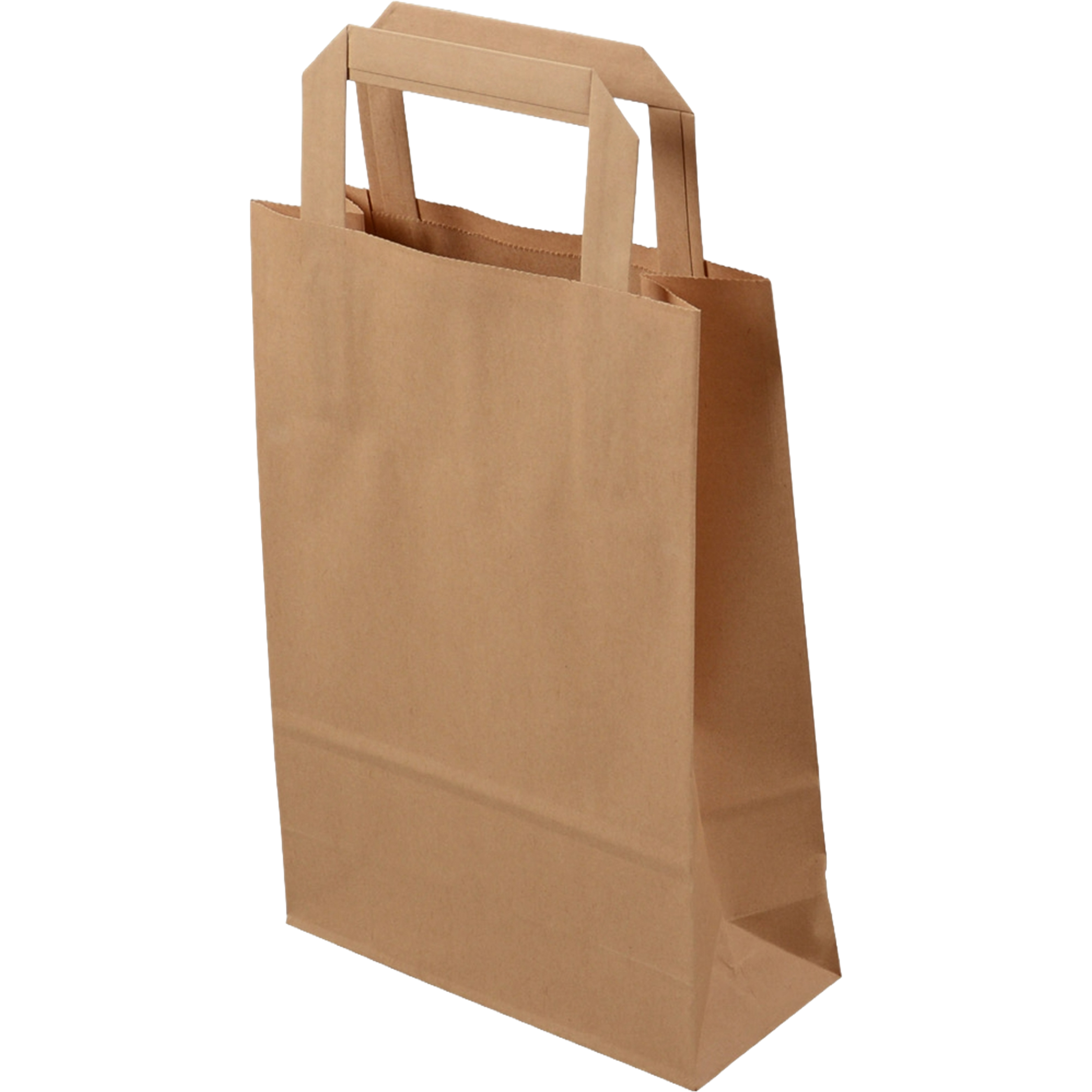 photo ELCO Sac de transport 18x8x26cm 7010101.25 avec anse, brun 50 pièces