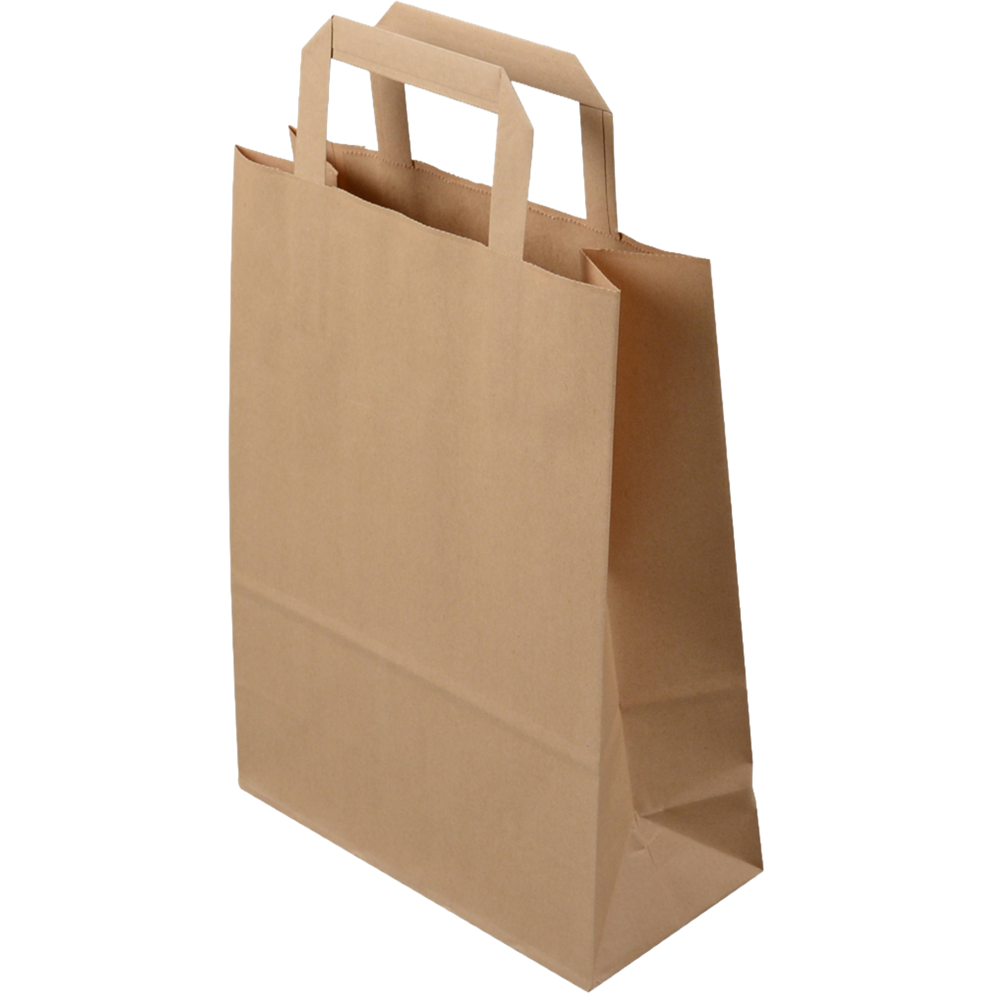 photo ELCO Sac de transport 22x10x29cm 7010102.25 avec anse, brun 50 pièces