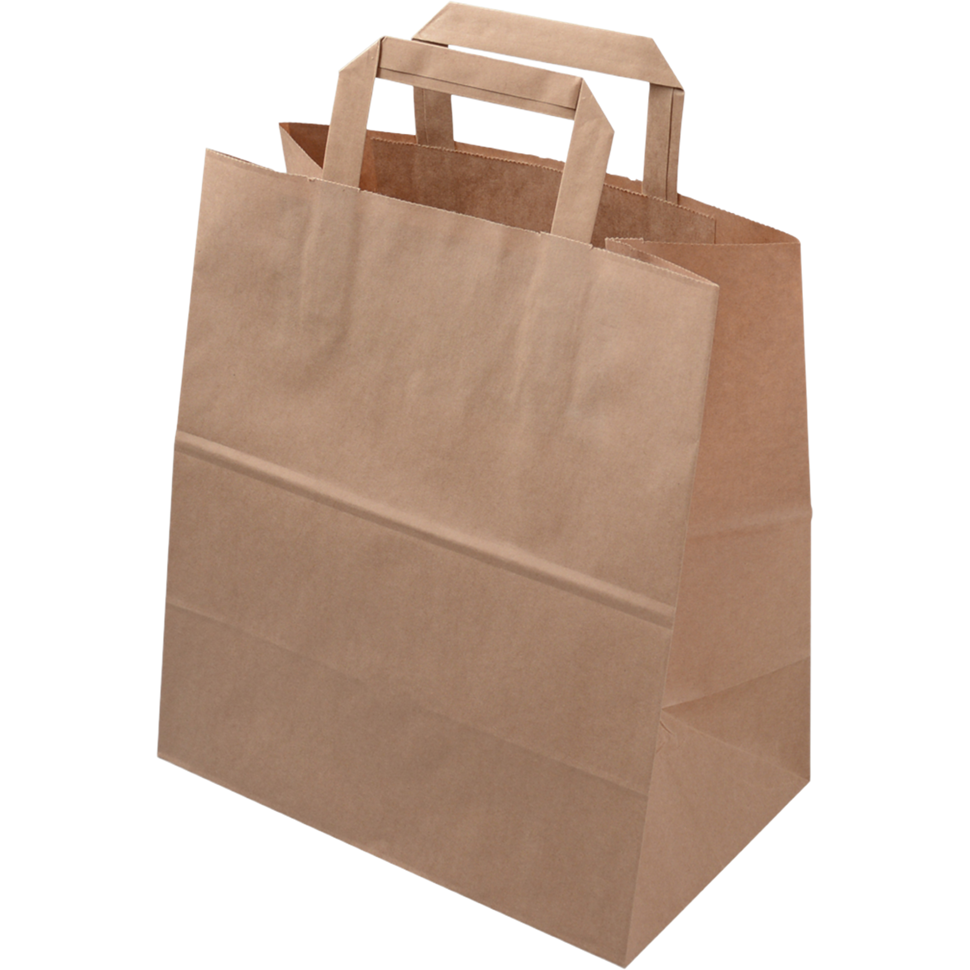 photo ELCO Sac de transport 26x16x29cm 7010107.25 avec anse, brun 50 pièces