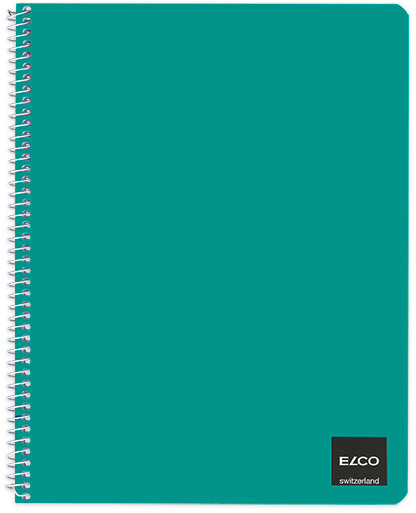 ELCO Cahier spiral quadr. 175x220mm 72882.07 blanc, 70g, 4mm, ass. 50 flls.