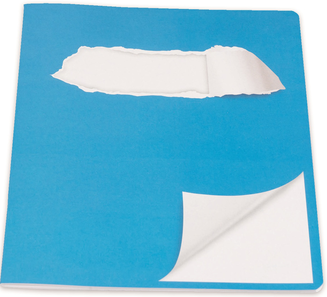 photo ELCO Cahier A5 73053.30 blanco, bleu 24 flls.