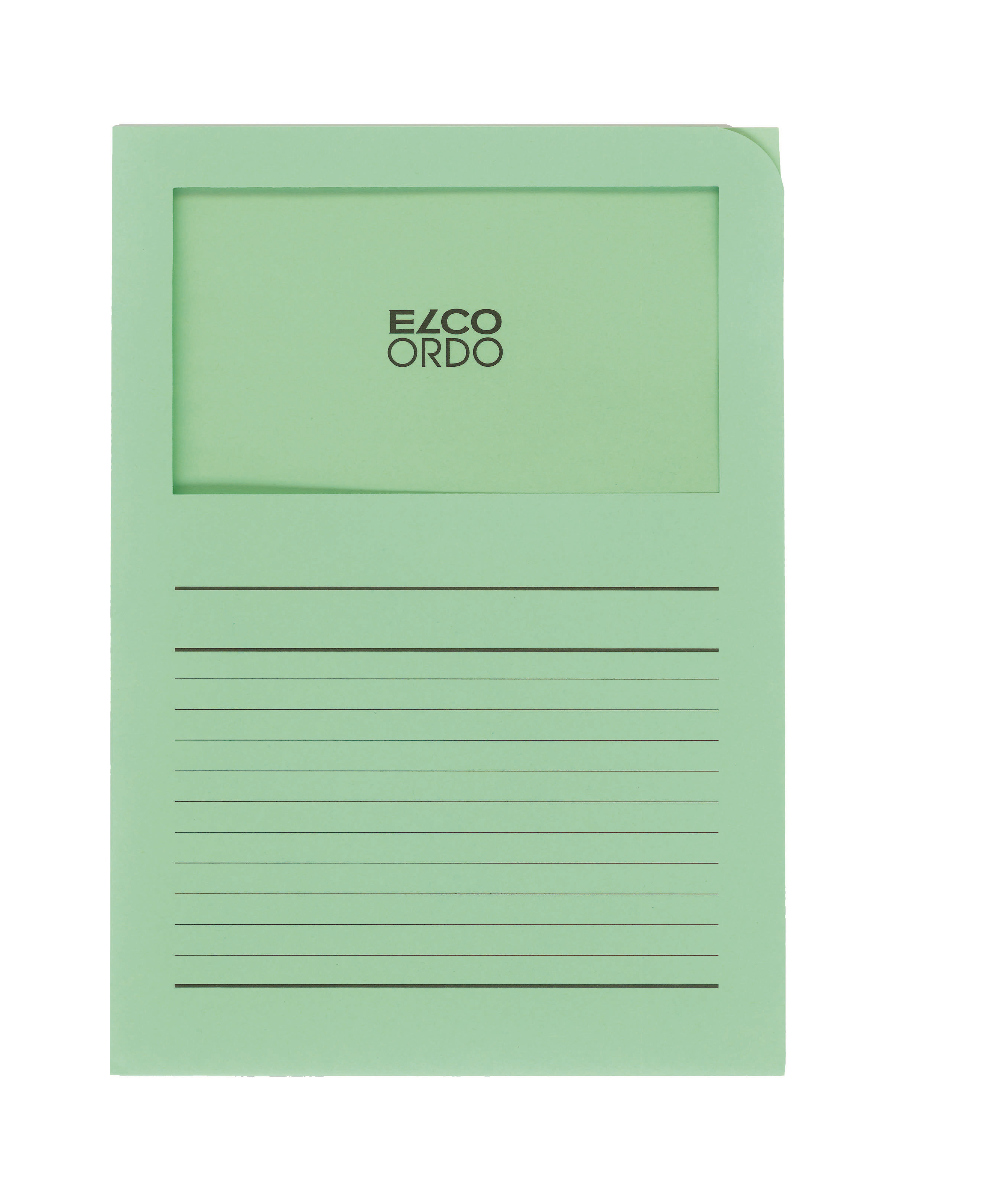 ELCO Dossier d'organ. Ordo A4 73695.61 classico, vert 10 pièces