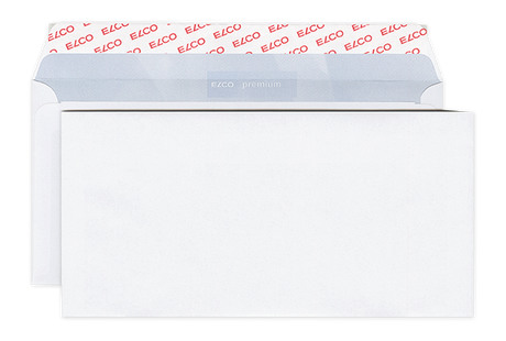 ELCO Enveloppe sans fenêtre C5/6 74463.12 80g, blanc, colle 50 pcs.