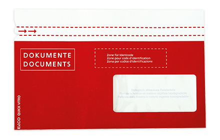 ELCO Porte-documents C5/6 79123.80 rouge, fenêt. dr. 20 pcs. rouge, fenêt. dr. 20 pcs.