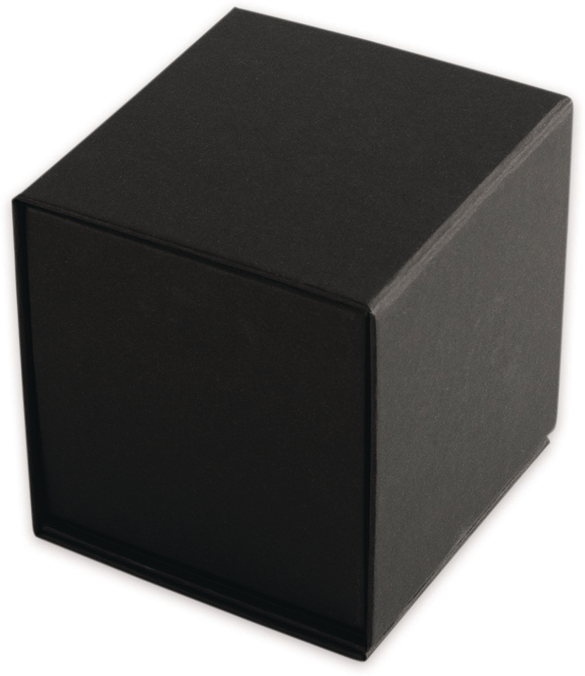 ELCO Box magnétique cube 82112.11 noir, 10x10x10cm 5 pcs.