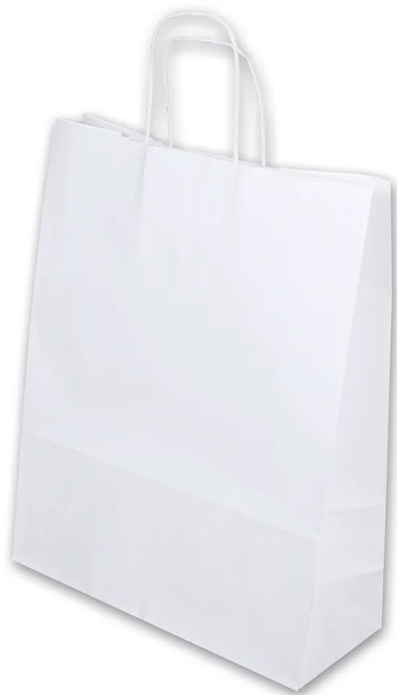 photo ELCO Sac de transport 320x130x280mm 84204.10 avec cordon, blanc 50 pièces