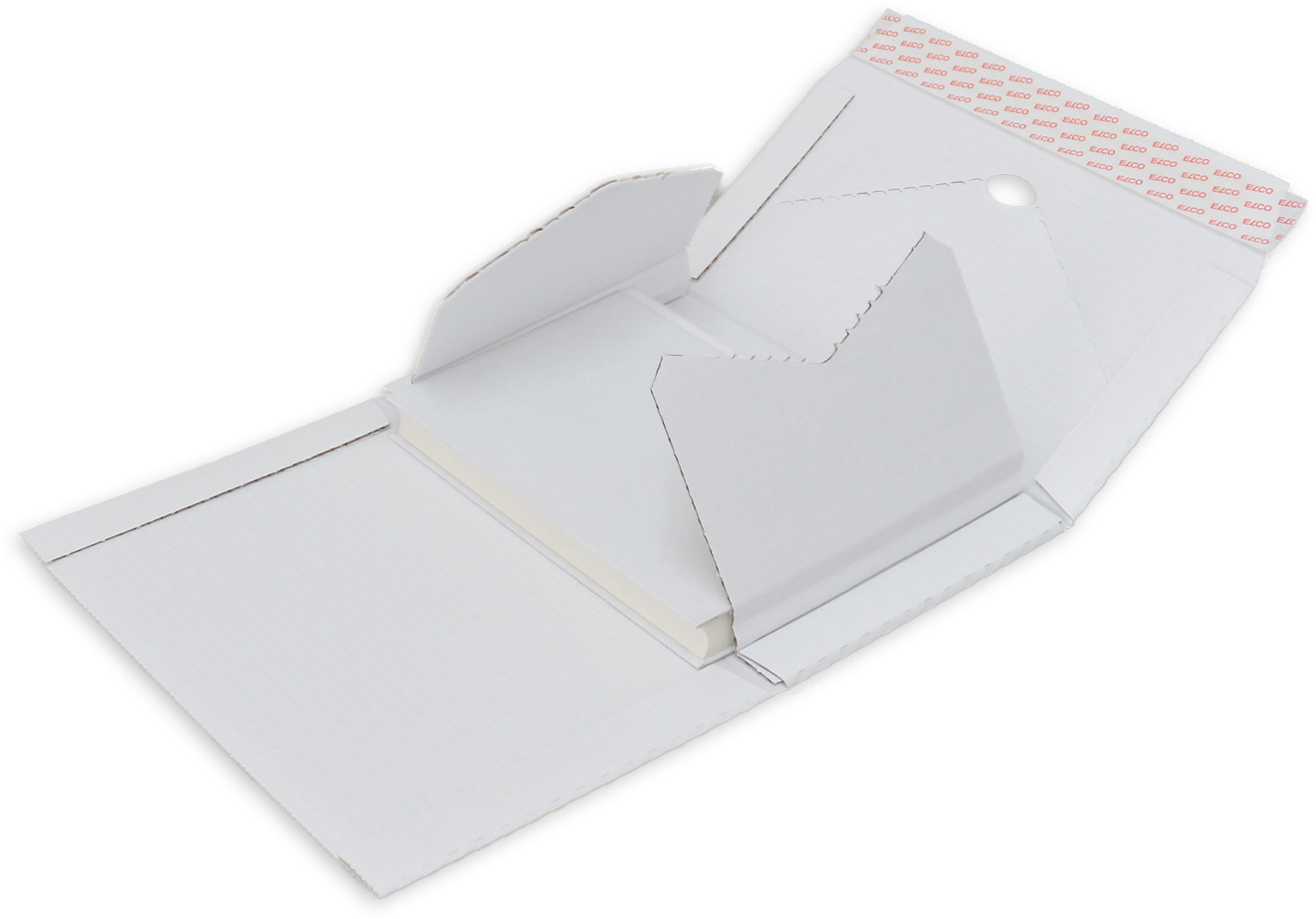 ELCO Versandverpackung Unipack 870000102 Karton weiss 267x161x32-72mm