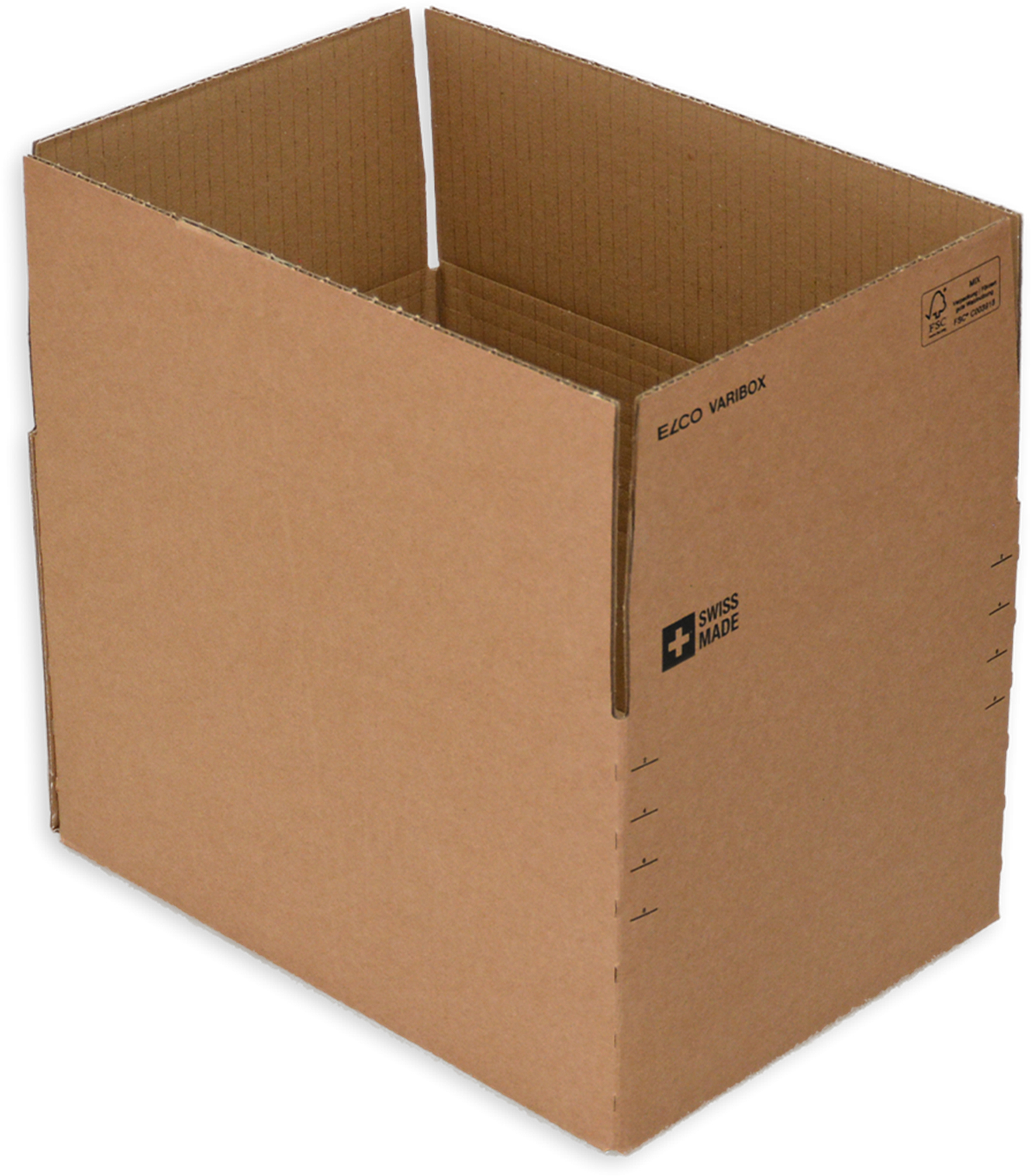 photo ELCO Carton d'expédition Varibox 870000703 45.4x32.4x18.9-30.9cm Norm A3