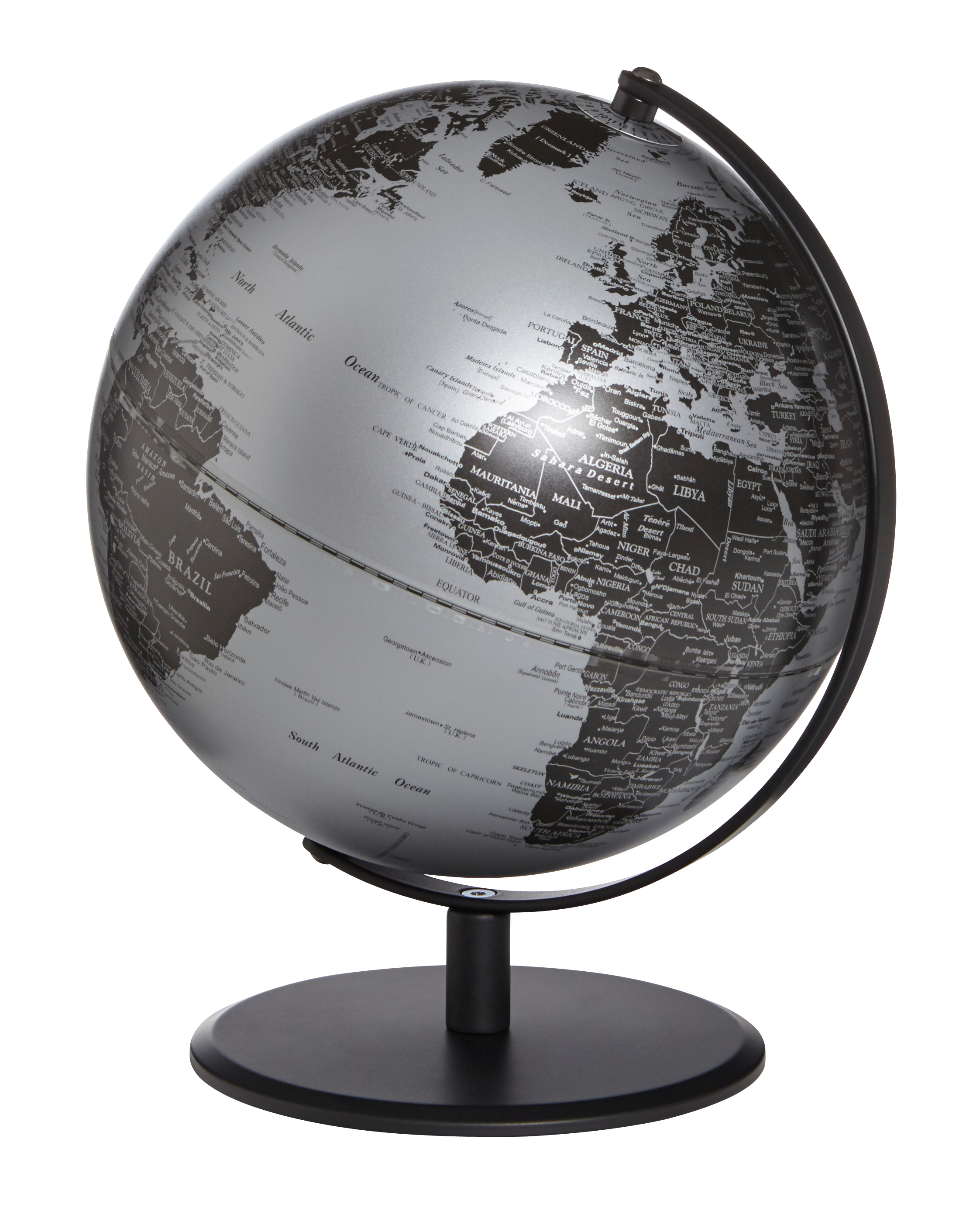 Globus PLUTO SE-0831 Höhe 30, Ø 25cm matt schwarz