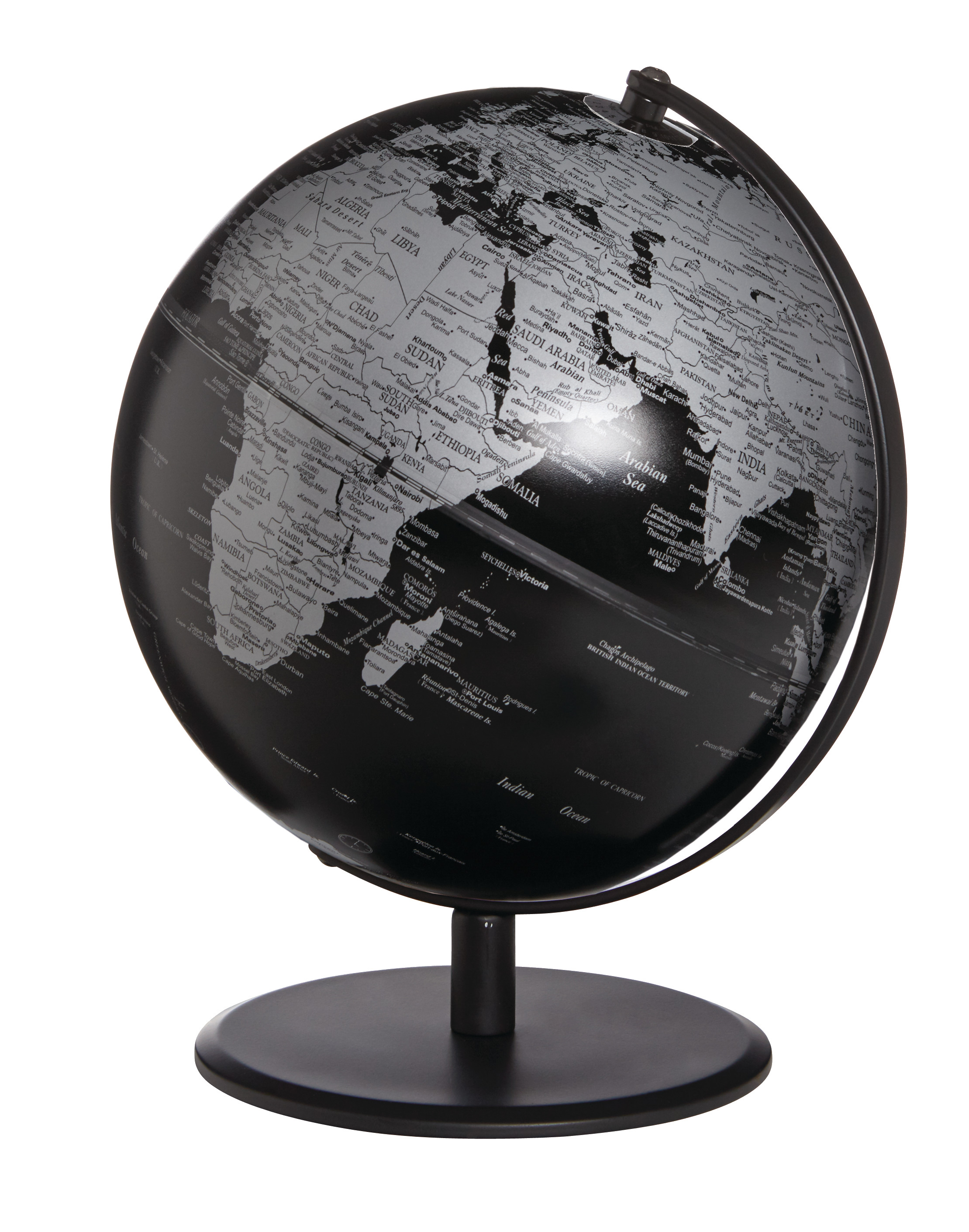 Globus PLUTO SE-0832 Höhe 30, Ø 25cm schwarz