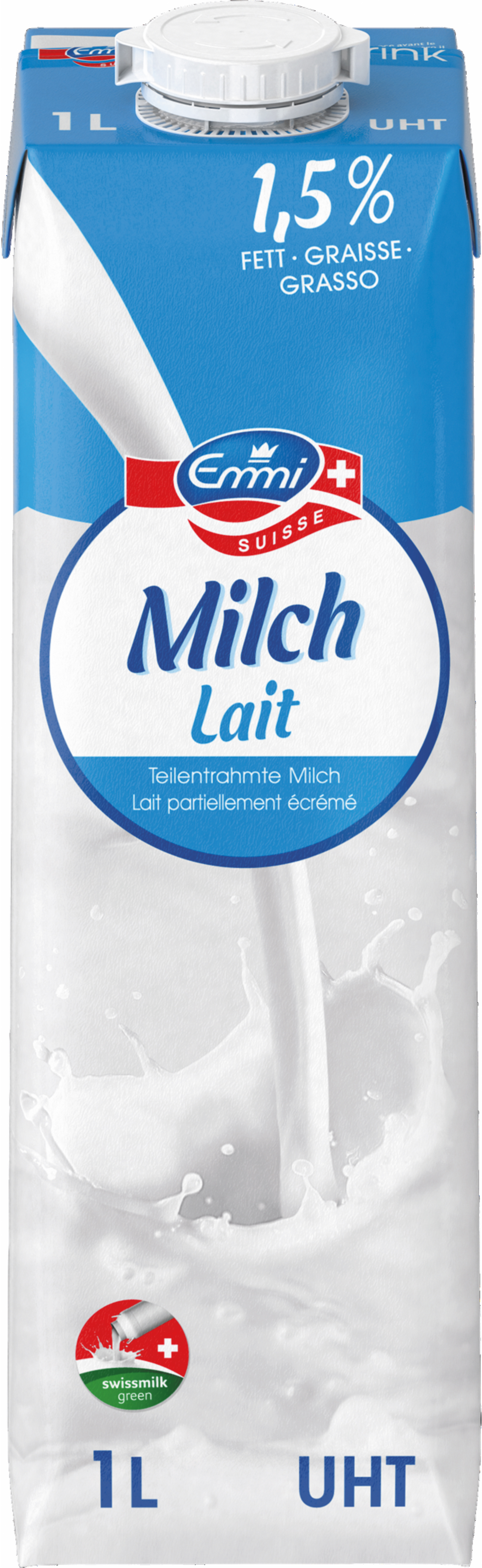 EMMI Milchdrink 1,5%, UHT 520748 1 l