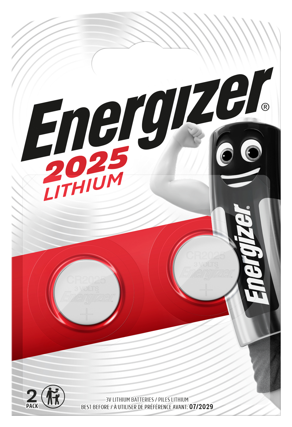 ENERGIZER Piles miniature lithium 3V E301021502 165 mAh 2 pcs.