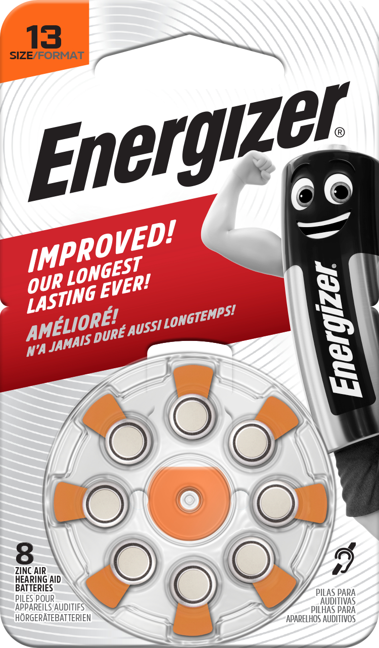 ENERGIZER Pile E301431601 D'appareil auditif 13, 8 pcs.