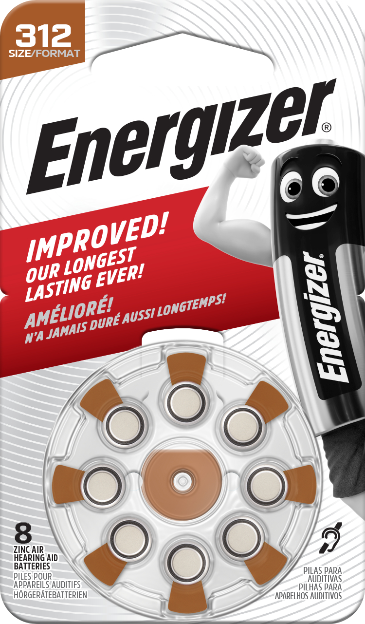 ENERGIZER Pile E301431801 D'appareil auditif 312,8 pcs.