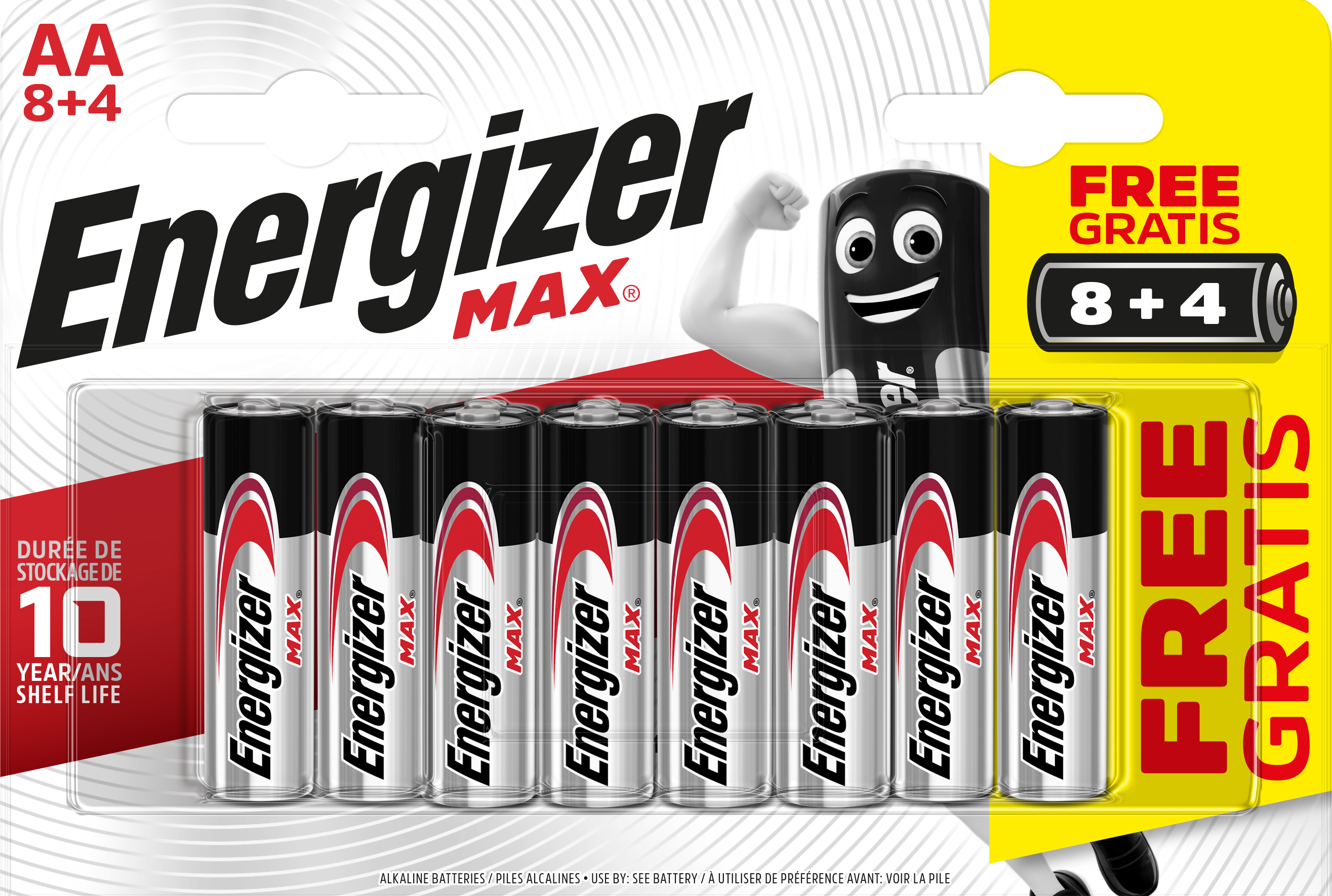 photo ENERGIZER Pile E30153160 Max AA/LR06 12 pcs.