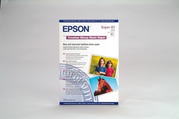 EPSON Premium Glossy Photo Paper A3+ S041316 InkJet 250g 20 feuilles