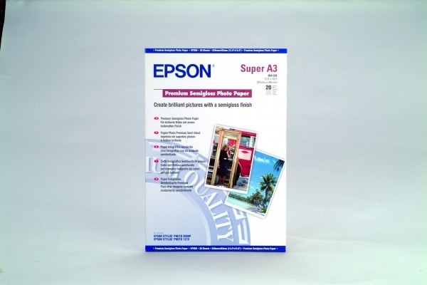 EPSON Premium Semigl.Photo Paper A3+ S041328 InkJet 250g 20 feuilles