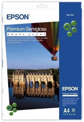 EPSON Premium semigl. Photo Paper A4 S041332 InkJet 251g 20 feuilles