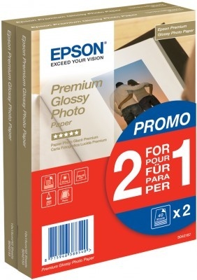 EPSON Premium Glossy Photo 10x15cm S042167 InkJet, 255g 2x40 feuilles