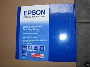 EPSON Standard Proofing Paper A3+ S045005 Stylus Pro 7600 205g 100 flls.