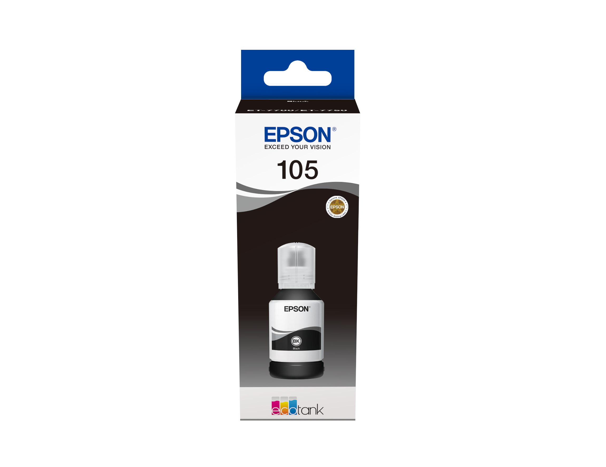 photo EPSON Bouteille d'encre 105 noir T00Q140 EcoTank ET-7700 8000 pages