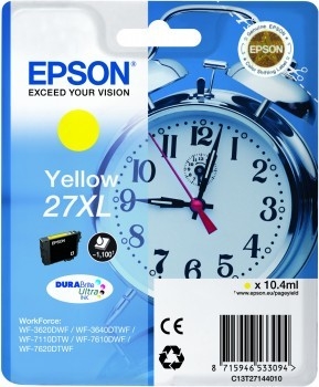 photo EPSON Cart. d'encre XL yellow T271440 WF 3620/7620 1100 pages