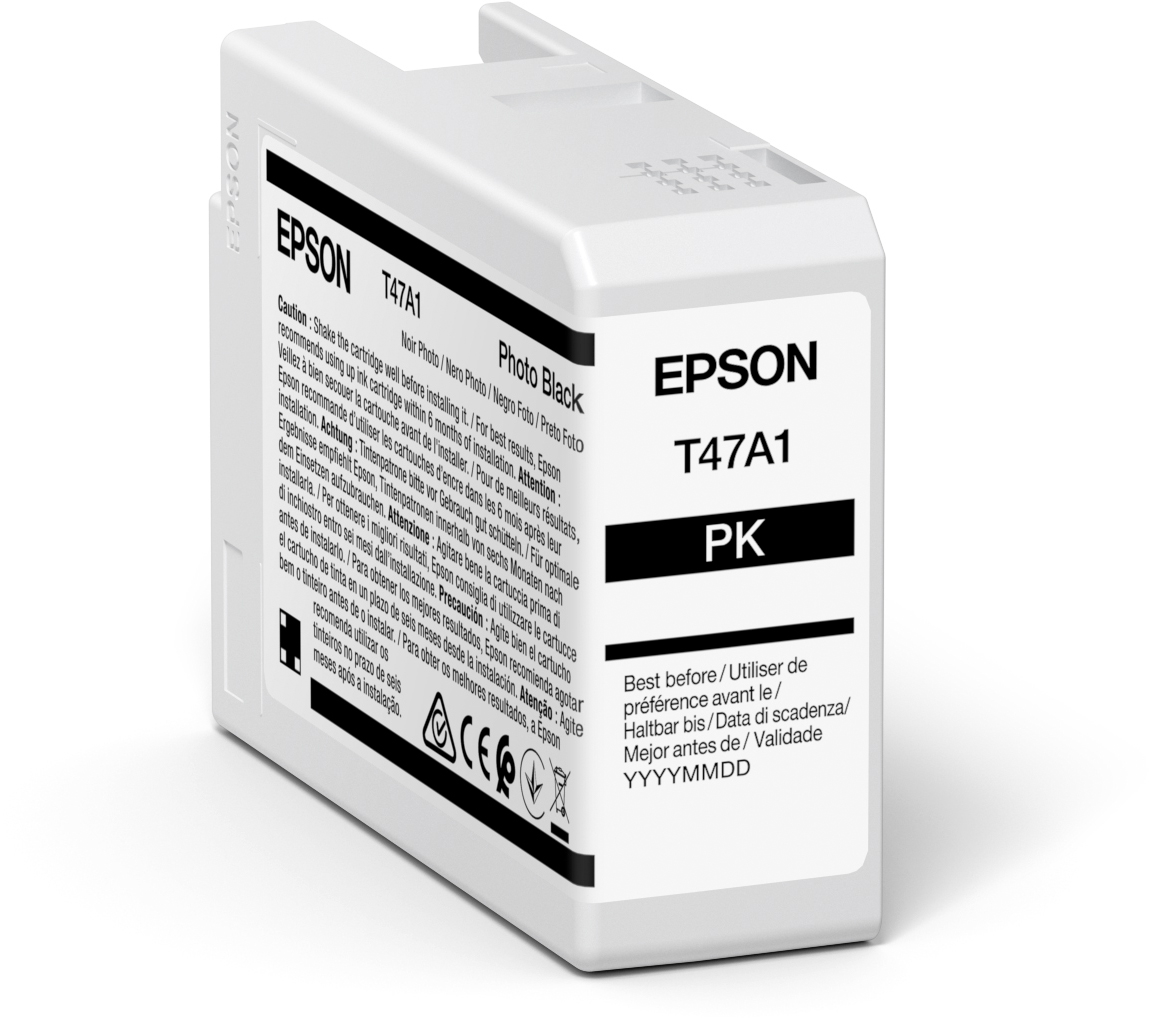 photo EPSON Cart. d'encre photo noir T47A100 SureColor SC-P900 50ml