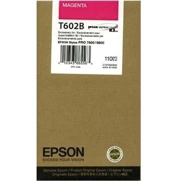 photo EPSON Cartouche d'encre magenta T602B00 Stylus Pro 7800/9800 110ml