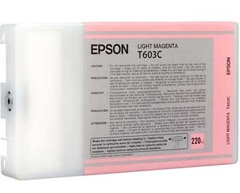 photo EPSON Cart. d'encre HY light magenta T603C00 Stylus Pro 7800/9800 220ml