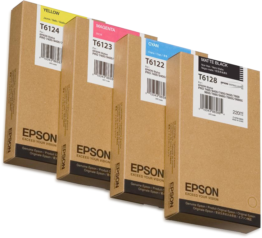 photo EPSON Cartouche d'encre matte black T61280N Stylus Pro 7450/9450 220ml