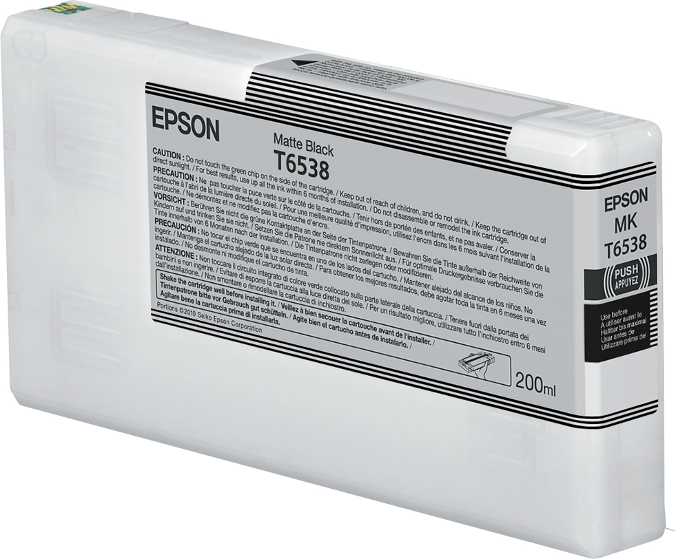 photo EPSON Cart. d'encre matte noir T65380N Stylus Pro 4900 200ml